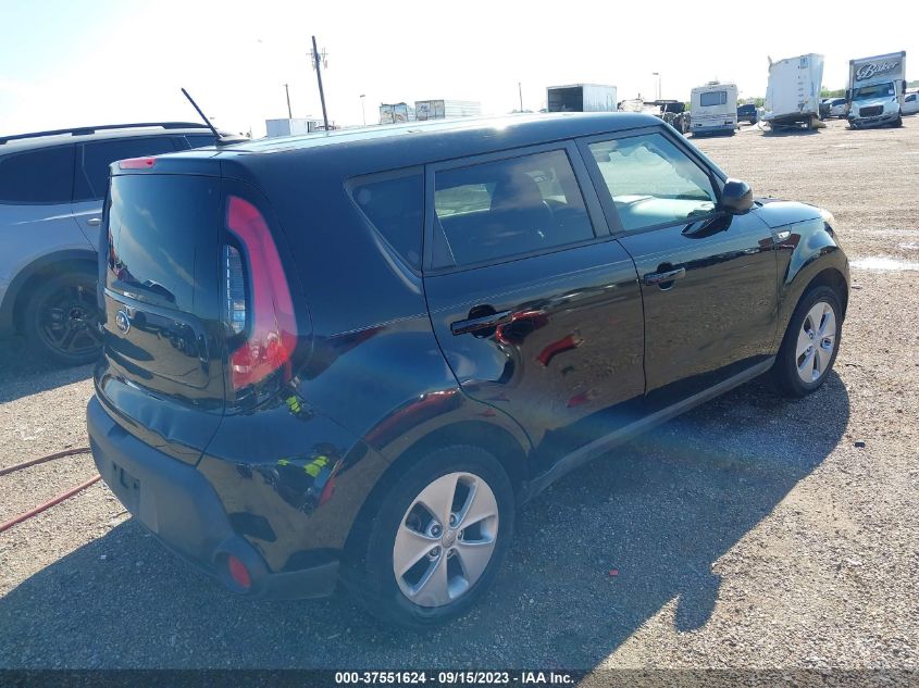 2014 Kia Soul VIN: KNDJN2A20E7027280 Lot: 37551624