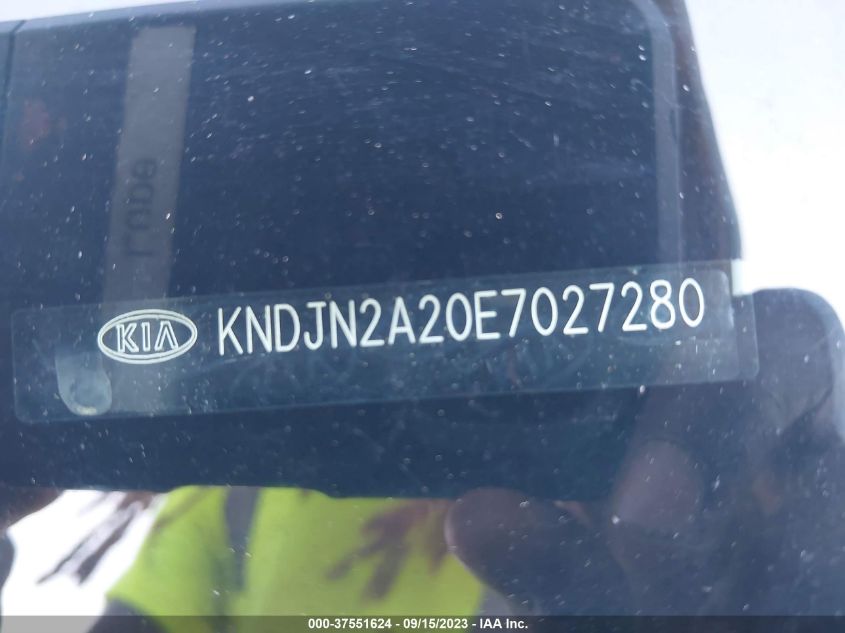 KNDJN2A20E7027280 2014 Kia Soul