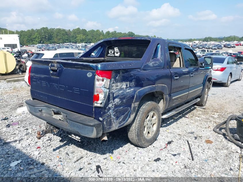 2005 Chevrolet Avalanche Z71 VIN: 3GNEK12Z15G277820 Lot: 37551939