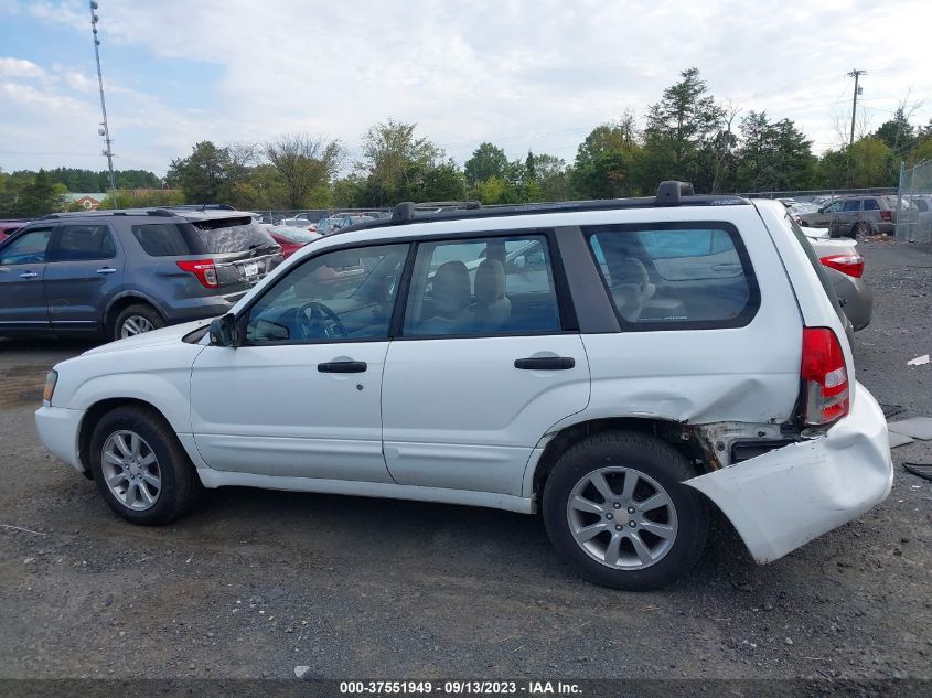 JF1SG65615H737436 2005 Subaru Forester 2.5Xs