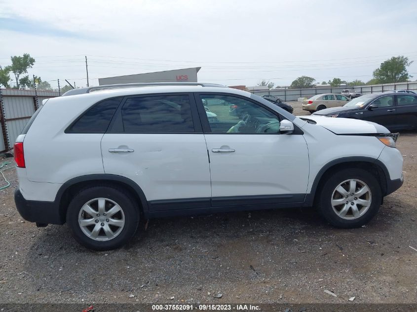 2013 Kia Sorento Lx V6 VIN: 5XYKT4A24DG383027 Lot: 37552091