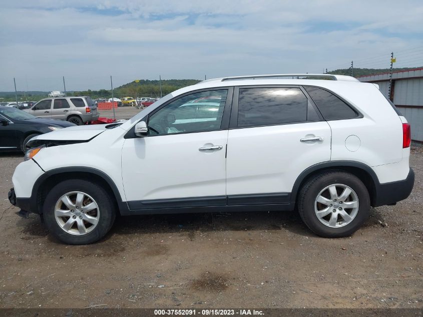 2013 Kia Sorento Lx V6 VIN: 5XYKT4A24DG383027 Lot: 37552091