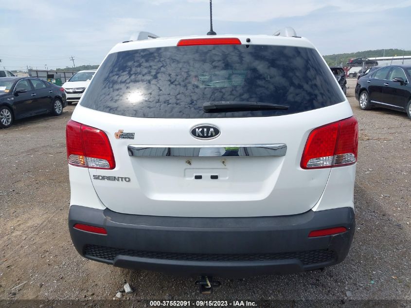 2013 Kia Sorento Lx V6 VIN: 5XYKT4A24DG383027 Lot: 37552091