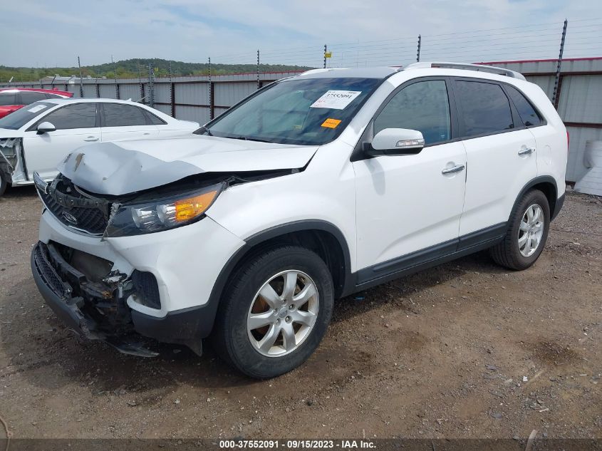 2013 Kia Sorento Lx V6 VIN: 5XYKT4A24DG383027 Lot: 37552091