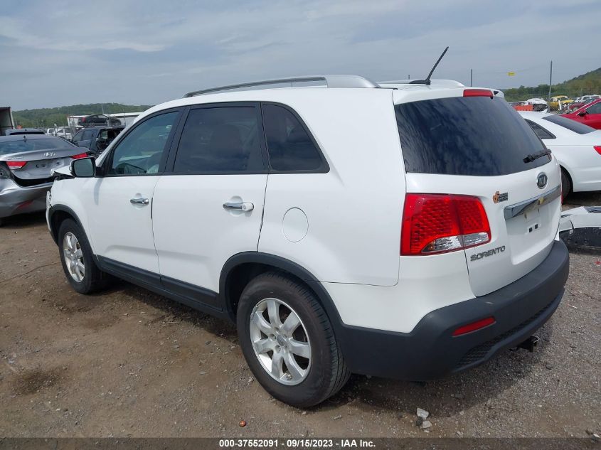 2013 Kia Sorento Lx V6 VIN: 5XYKT4A24DG383027 Lot: 37552091