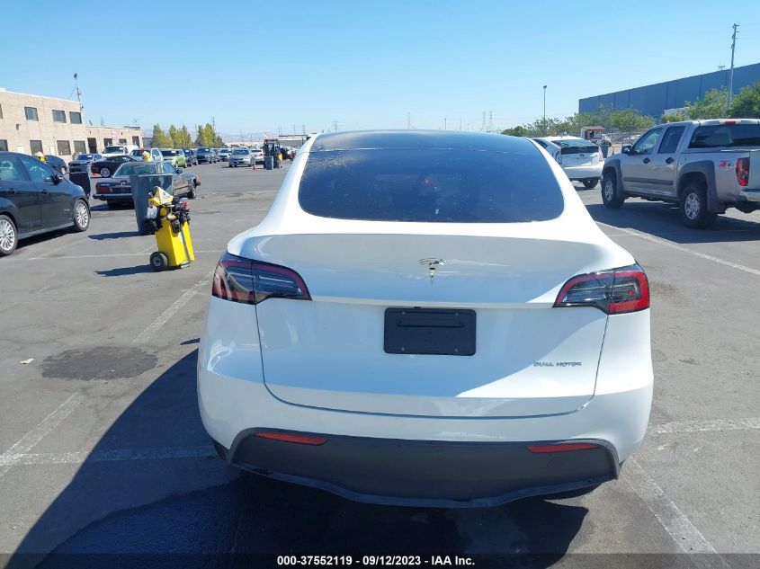 2023 Tesla Model Y Long Range VIN: 7SAYGDEE3PF622861 Lot: 37552119