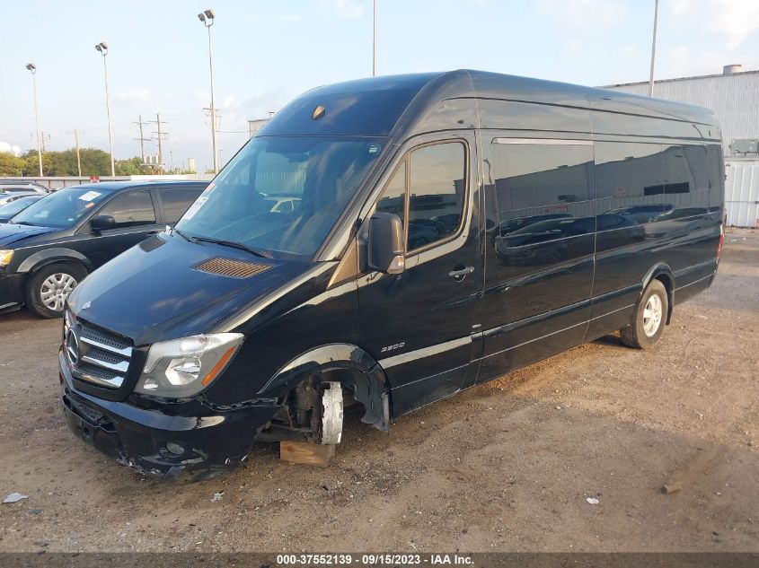 2015 Mercedes-Benz Sprinter 2500 High Roof VIN: WD3PE8CC2FP116184 Lot: 37552139