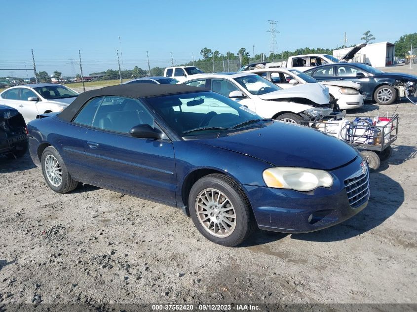 2005 Chrysler Sebring Touring VIN: 1C3EL55R25N638783 Lot: 37552420