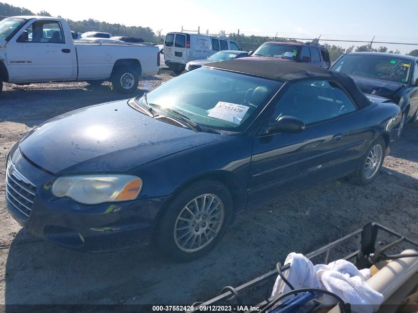 2005 Chrysler Sebring Touring VIN: 1C3EL55R25N638783 Lot: 37552420