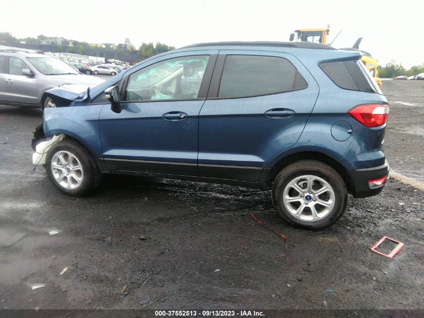 2022 Ford Ecosport Se VIN: MAJ6S3GLXNC466391 Lot: 37552513