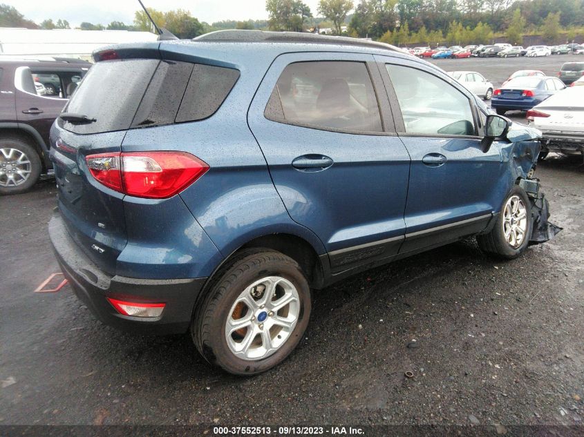 2022 Ford Ecosport Se VIN: MAJ6S3GLXNC466391 Lot: 37552513