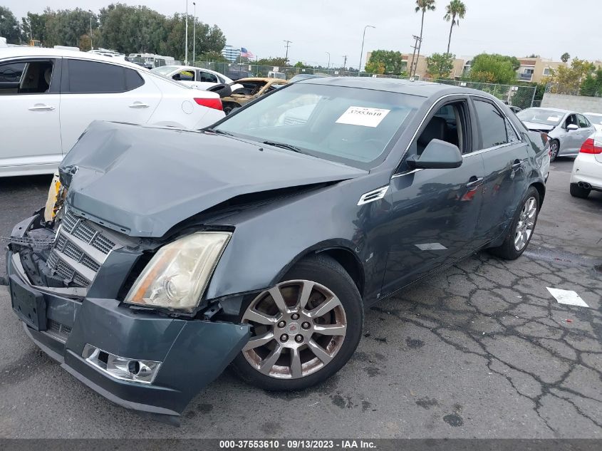 2008 Cadillac Cts Standard VIN: 1G6DP57V180112414 Lot: 37553610