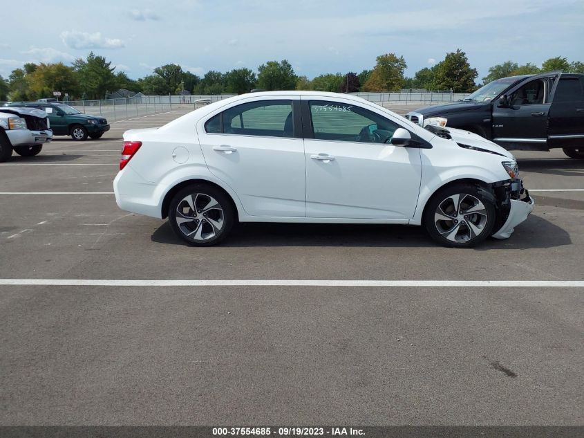 2019 Chevrolet Sonic Premier Auto VIN: 1G1JF5SB3K4122340 Lot: 37554685