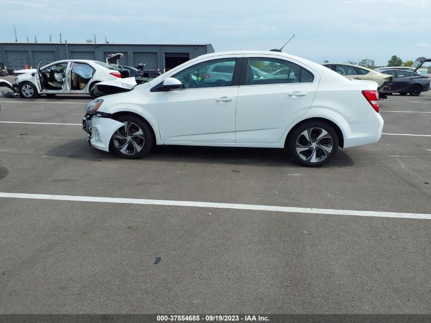 2019 Chevrolet Sonic Premier Auto VIN: 1G1JF5SB3K4122340 Lot: 37554685