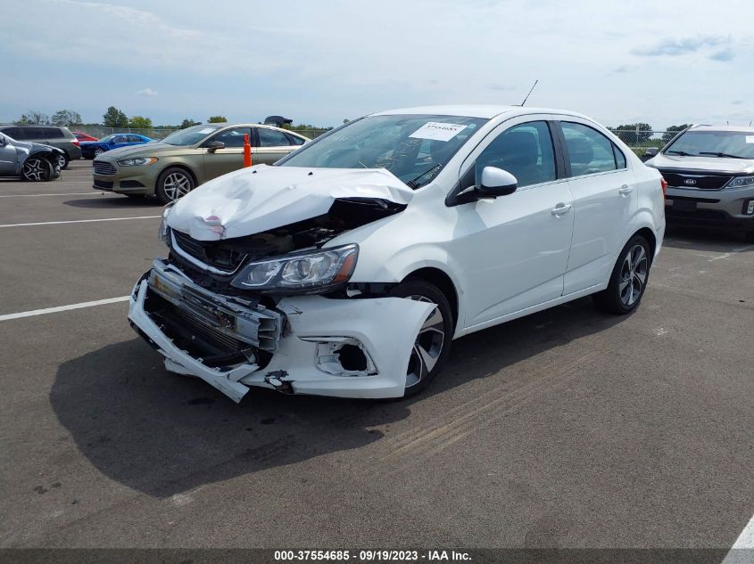 2019 Chevrolet Sonic Premier Auto VIN: 1G1JF5SB3K4122340 Lot: 37554685