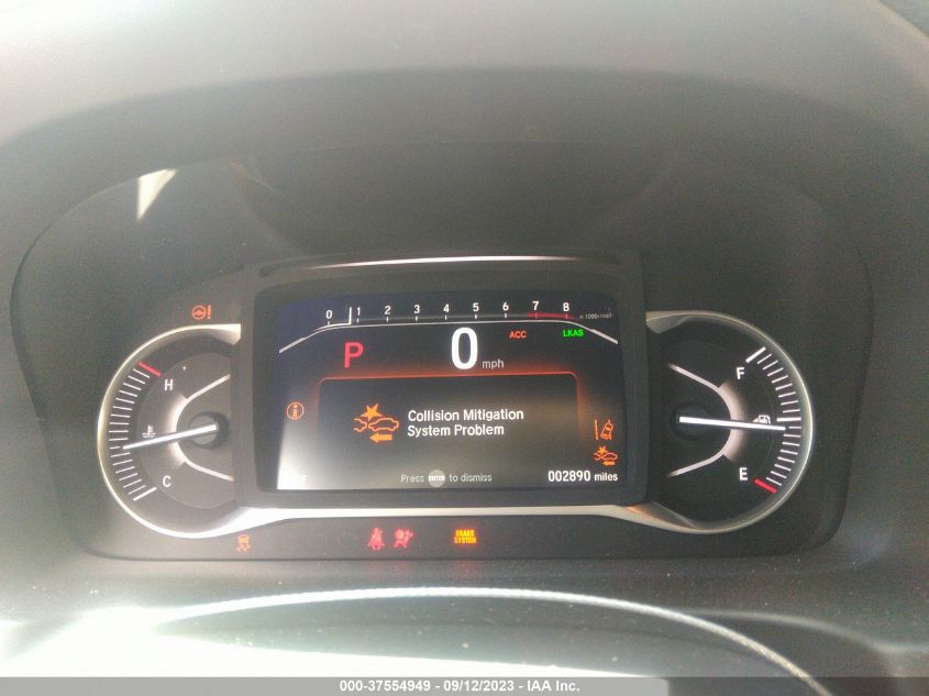 2023 Honda Passport Ex-L VIN: 5FNYF8H58PB027586 Lot: 37554949