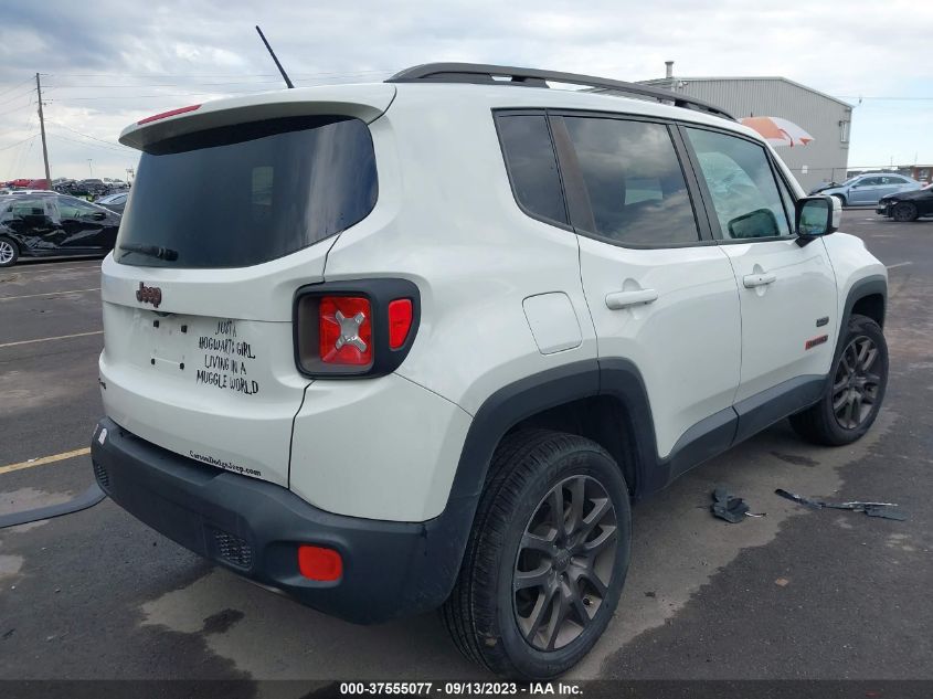 ZACCJBBTXGPE30801 2016 Jeep Renegade 75Th Anniversary