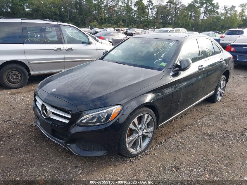 2017 Mercedes-Benz C 300 Sport 4Matic/Luxury 4Matic/4Matic VIN: 55SWF4KB1HU189798 Lot: 37555156