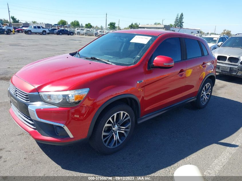 2016 Mitsubishi Outlander Sport 2.0 Es VIN: JA4AP3AU0GZ033857 Lot: 37555796