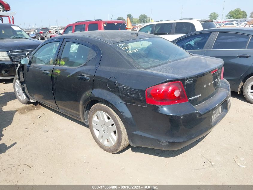 1C3CDZAB6EN182579 2014 Dodge Avenger Se