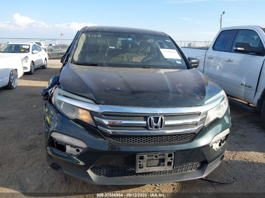 2016 Honda Pilot Lx VIN: 5FNYF5H14GB028567 Lot: 37556954