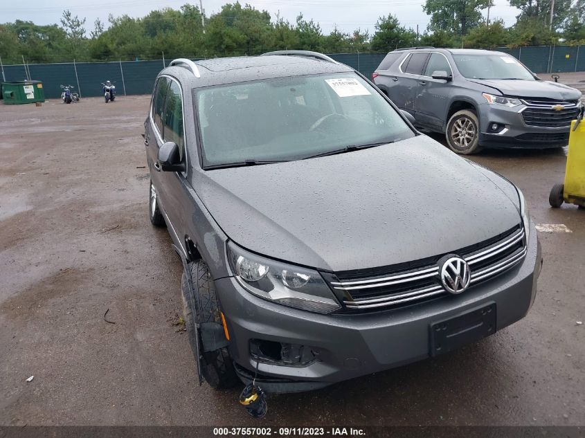 2015 Volkswagen Tiguan Sel VIN: WVGBV7AX9FW537711 Lot: 37557002