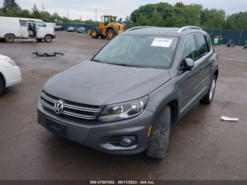 2015 Volkswagen Tiguan Sel VIN: WVGBV7AX9FW537711 Lot: 37557002