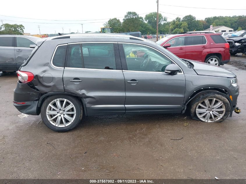 2015 Volkswagen Tiguan Sel VIN: WVGBV7AX9FW537711 Lot: 37557002