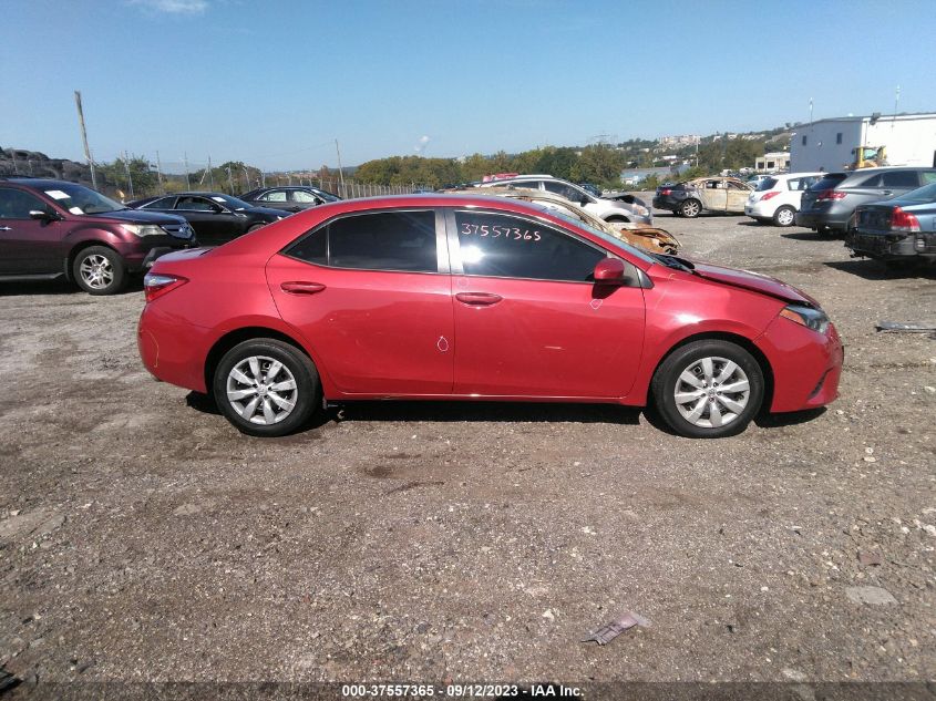 2016 Toyota Corolla Le VIN: 2T1BURHE2GC483458 Lot: 37557365