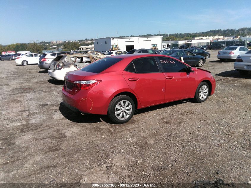 2016 Toyota Corolla Le VIN: 2T1BURHE2GC483458 Lot: 37557365