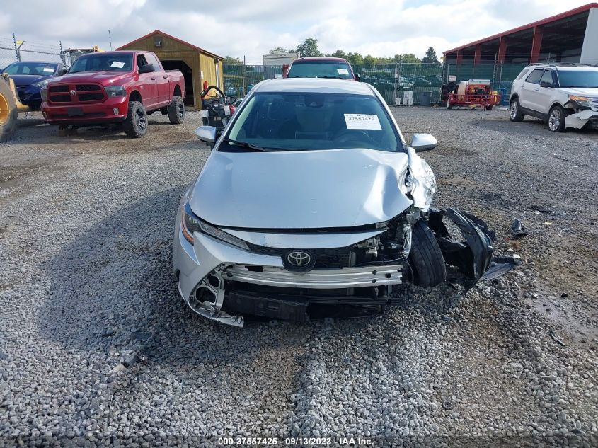 2021 Toyota Corolla Le VIN: JTDEPMAE6MJ162718 Lot: 37557425