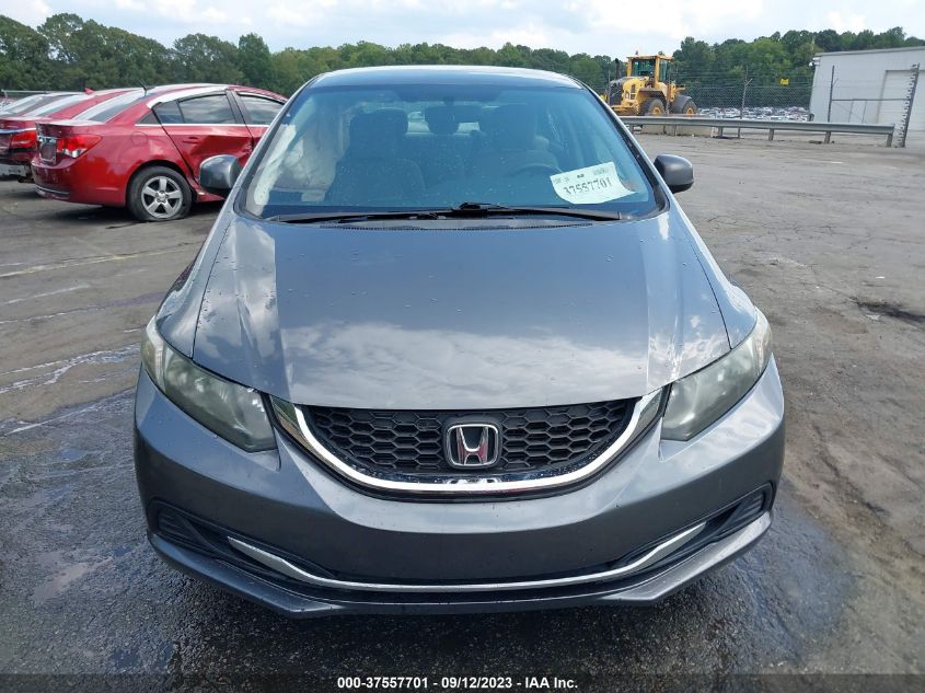 2013 Honda Civic Sdn Lx VIN: 2HGFB2F57DH300852 Lot: 37557701