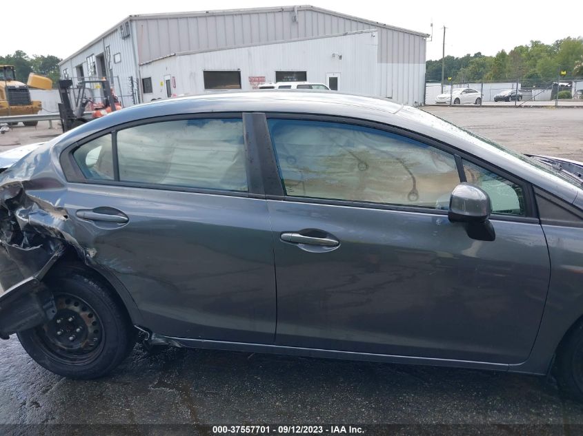 2013 Honda Civic Sdn Lx VIN: 2HGFB2F57DH300852 Lot: 37557701