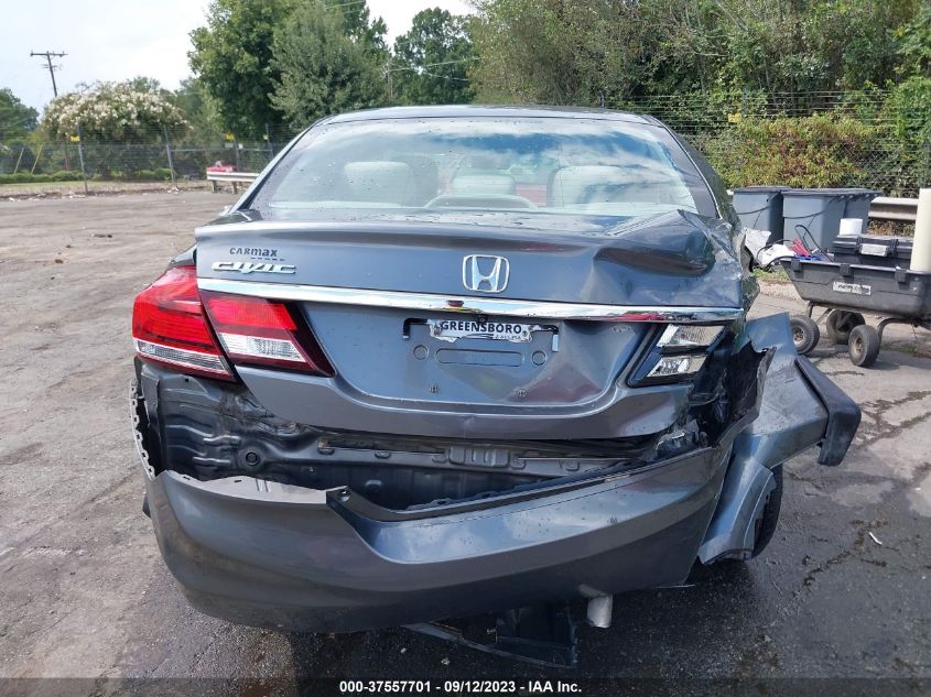 2013 Honda Civic Sdn Lx VIN: 2HGFB2F57DH300852 Lot: 37557701