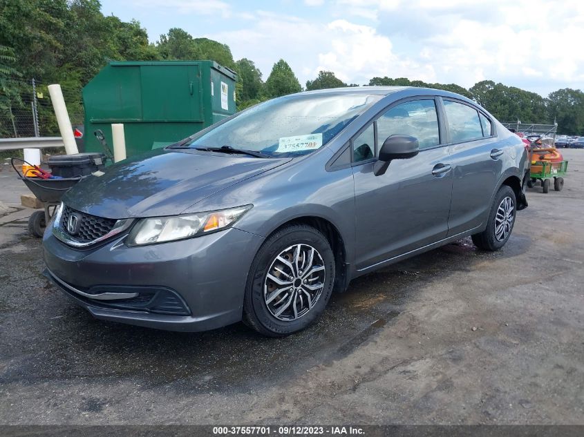 2013 Honda Civic Sdn Lx VIN: 2HGFB2F57DH300852 Lot: 37557701