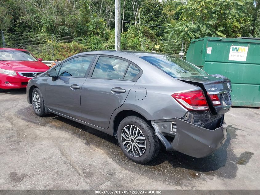 2013 Honda Civic Sdn Lx VIN: 2HGFB2F57DH300852 Lot: 37557701