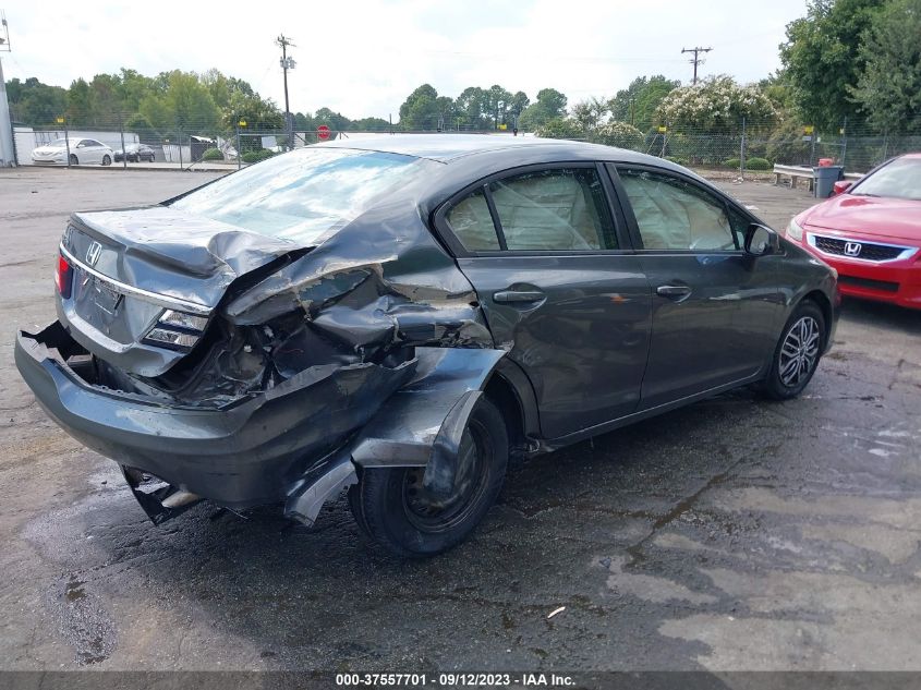 2013 Honda Civic Sdn Lx VIN: 2HGFB2F57DH300852 Lot: 37557701