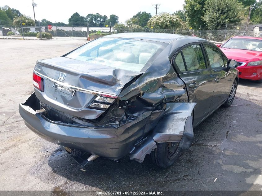 2013 Honda Civic Sdn Lx VIN: 2HGFB2F57DH300852 Lot: 37557701