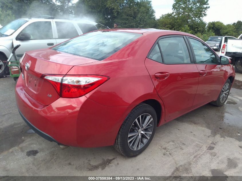 2016 Toyota Corolla Le Plus VIN: 2T1BURHE5GC565393 Lot: 37558384