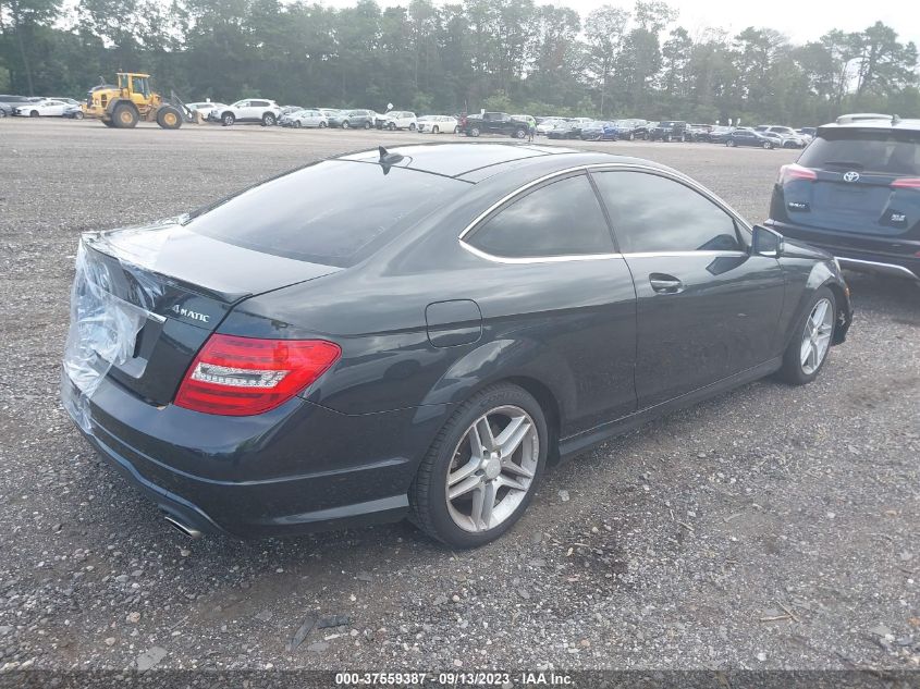 2013 Mercedes-Benz C 350 Sport 4Matic VIN: WDDGJ8JB9DG072389 Lot: 37559387