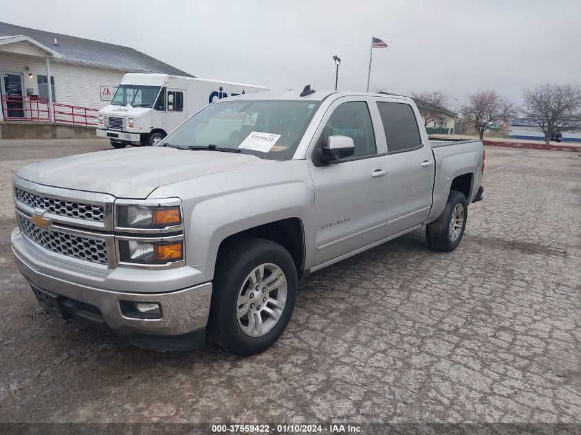 2015 Chevrolet Silverado 1500 1Lt VIN: 3GCPCREH6FG115862 Lot: 37559422