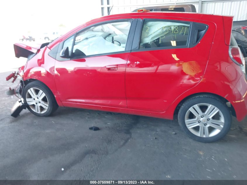 2014 Chevrolet Spark Ls VIN: KL8CA6S93EC462365 Lot: 37559871