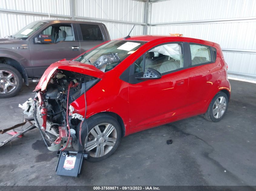 2014 Chevrolet Spark Ls VIN: KL8CA6S93EC462365 Lot: 37559871