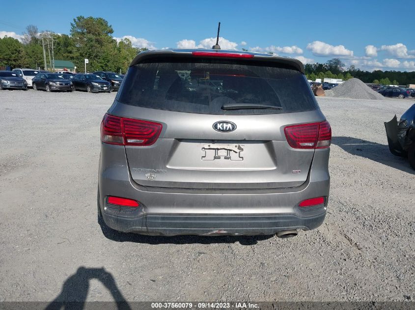 5XYPG4A32KG494806 2019 Kia Sorento 2.4L L