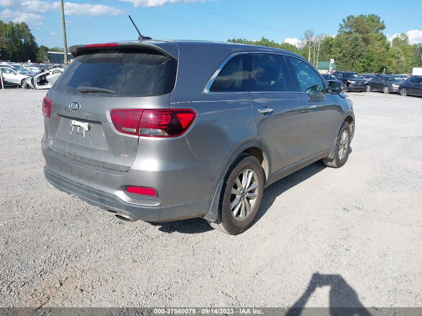 2019 Kia Sorento 2.4L L VIN: 5XYPG4A32KG494806 Lot: 37560079