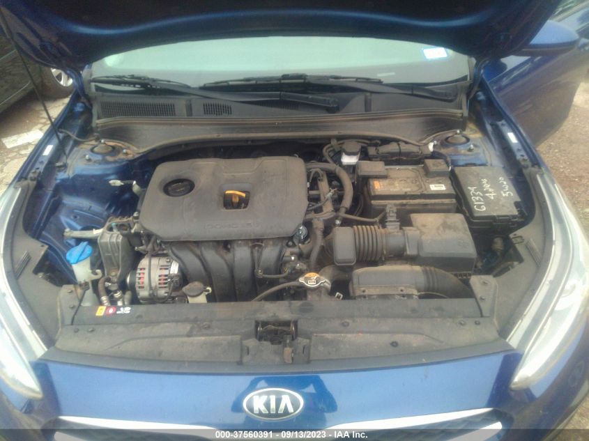 2021 Kia Forte Lxs VIN: 3KPF24AD6ME287662 Lot: 37560391