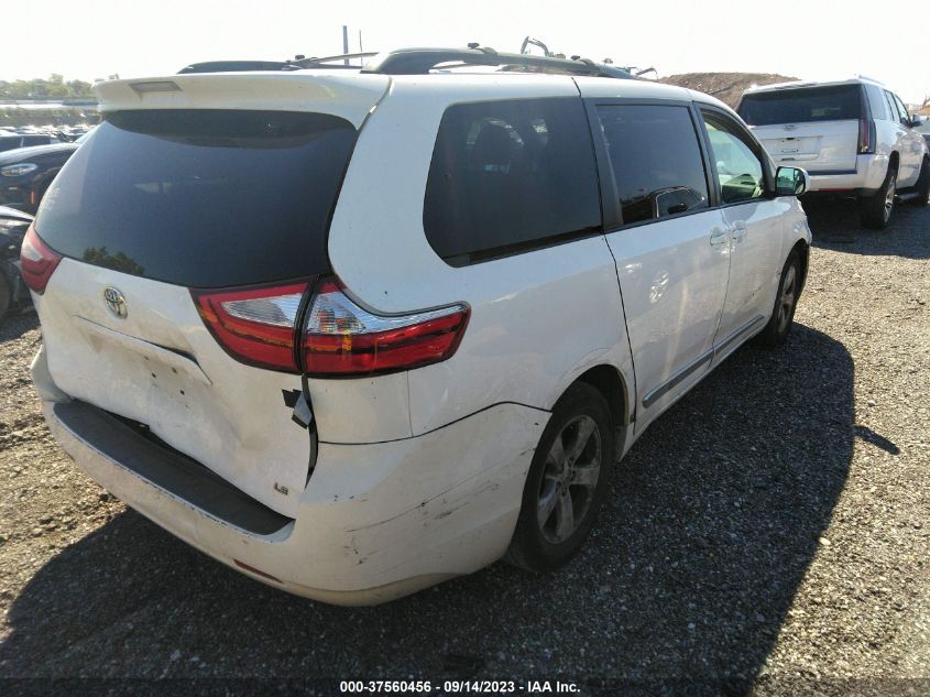 2017 Toyota Sienna Le VIN: 5TDKZ3DC2HS850113 Lot: 37560456