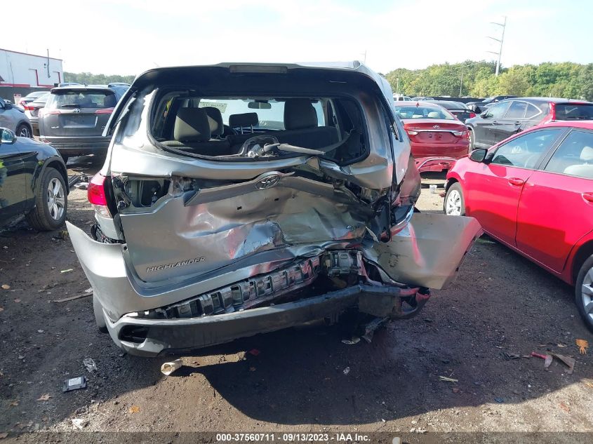 2017 Toyota Highlander Le VIN: 5TDBZRFH3HS432994 Lot: 37560711