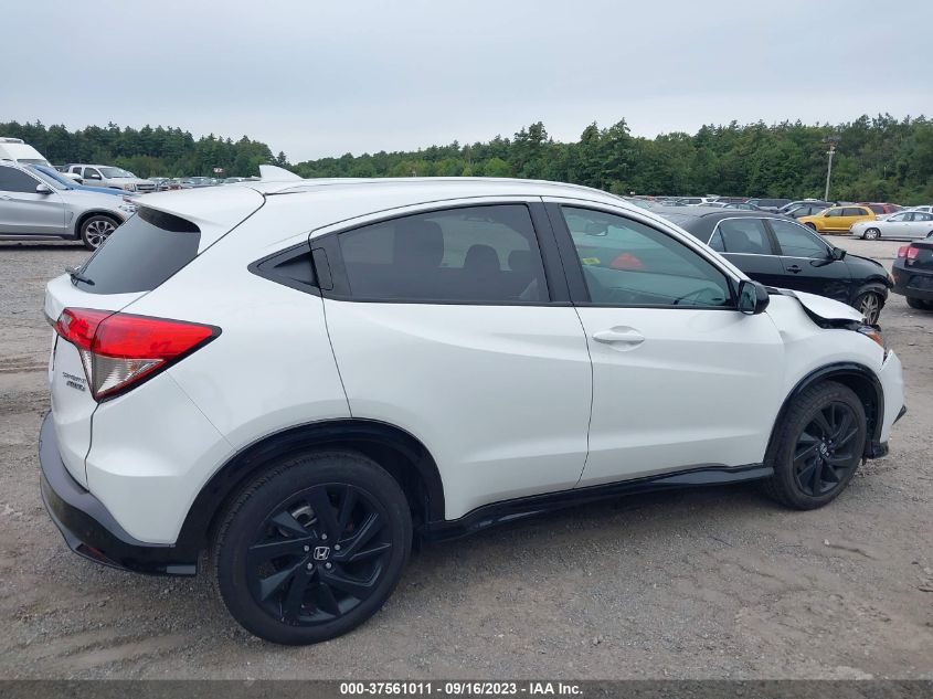 2022 Honda Hr-V Awd Sport VIN: 3CZRU6H11NM711037 Lot: 37561011