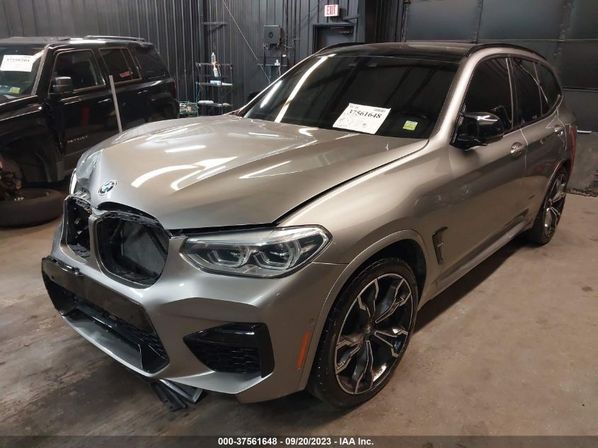 2020 BMW X3 M Competition VIN: 5YMTS0C07LLT10112 Lot: 37561648